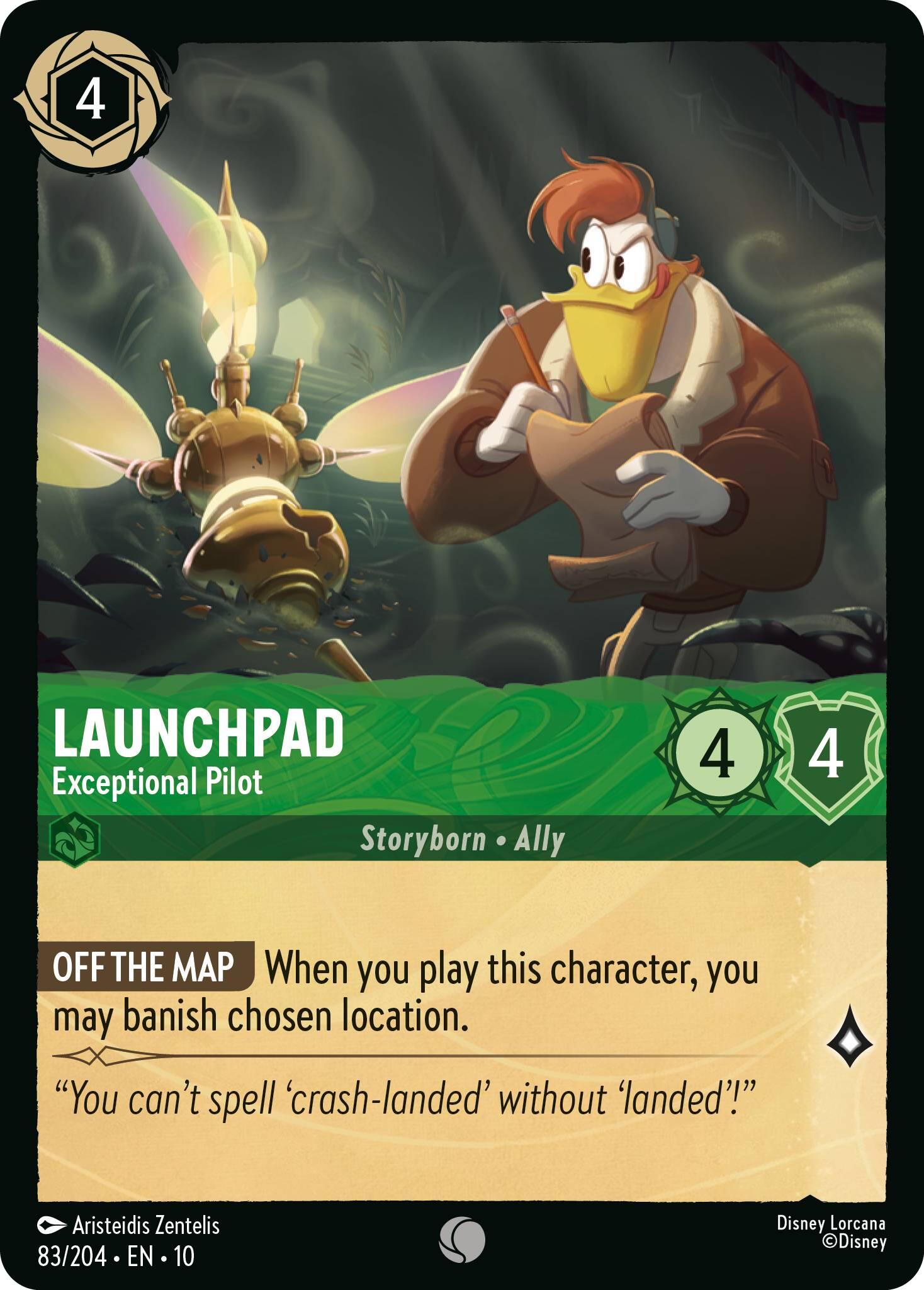Launchpad - Exceptional Pilot (83/204) [Whispers in the Well] | Good Games Cannington
