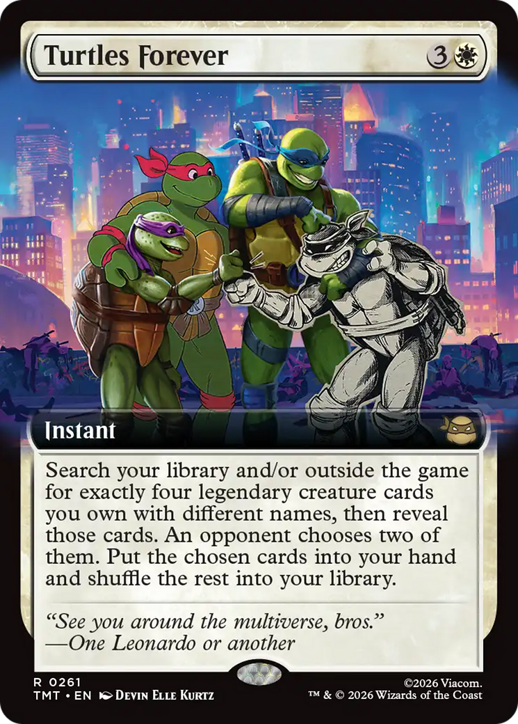 Turtles Forever (Extended Art) [Teenage Mutant Ninja Turtles] | Good Games Cannington