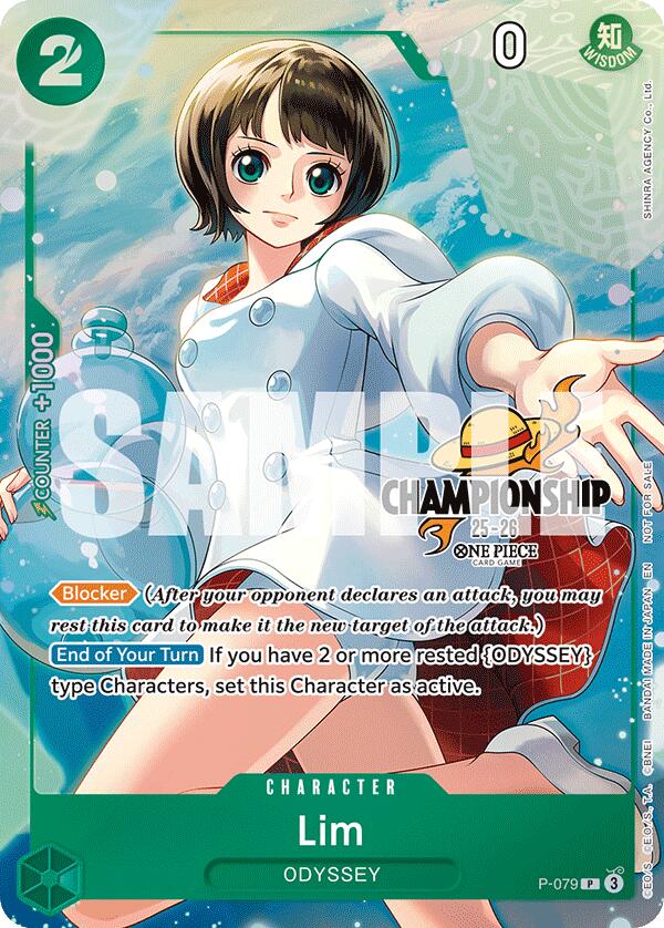Lim (CS 25-26 Event Pack Finalist Ver.) [One Piece Promotion Cards] | Good Games Cannington