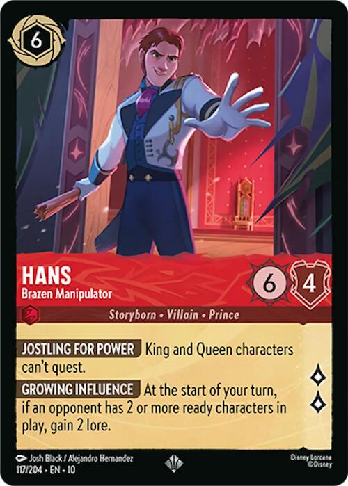Hans - Brazen Manipulator (117/204) [Whispers in the Well] | Good Games Cannington
