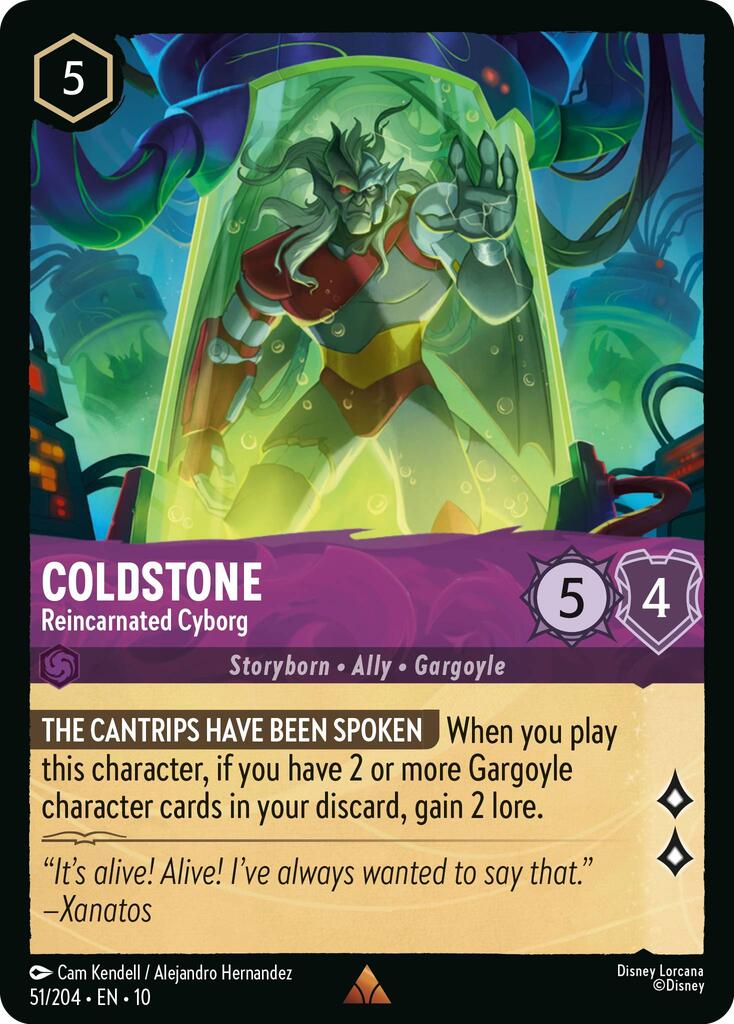 Coldstone - Reincarnated Cyborg (51/204) [Whispers in the Well] | Good Games Cannington