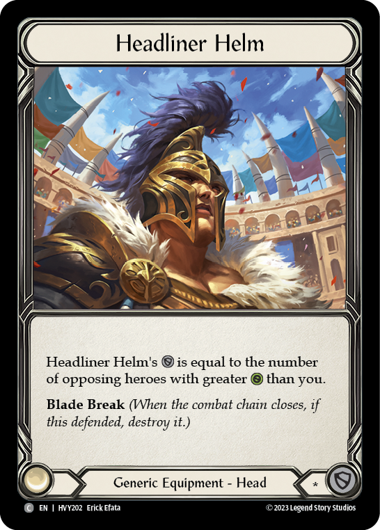 Headliner Helm [HVY202] (Heavy Hitters) | Good Games Cannington