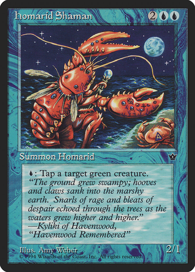 Homarid Shaman 20/187 (Fallen Empires)  | Good Games Cannington