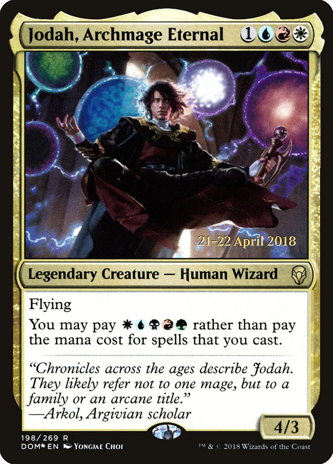 Jodah, Archmage Eternal [Dominaria Prerelease Promos] | Good Games Cannington