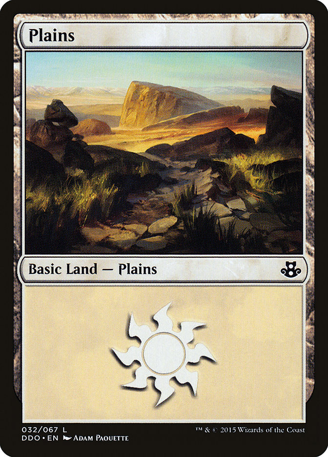 Plains (32) [Duel Decks: Elspeth vs. Kiora] | Good Games Cannington