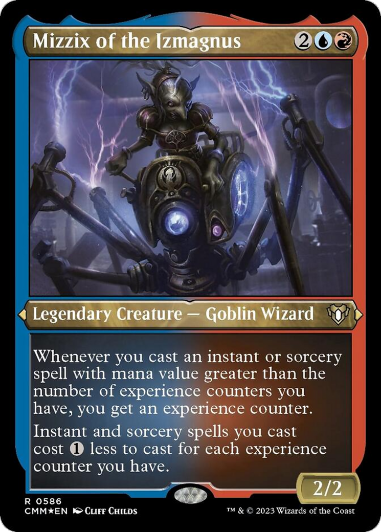 Mizzix of the Izmagnus (Foil Etched) [Commander Masters] | Good Games Cannington