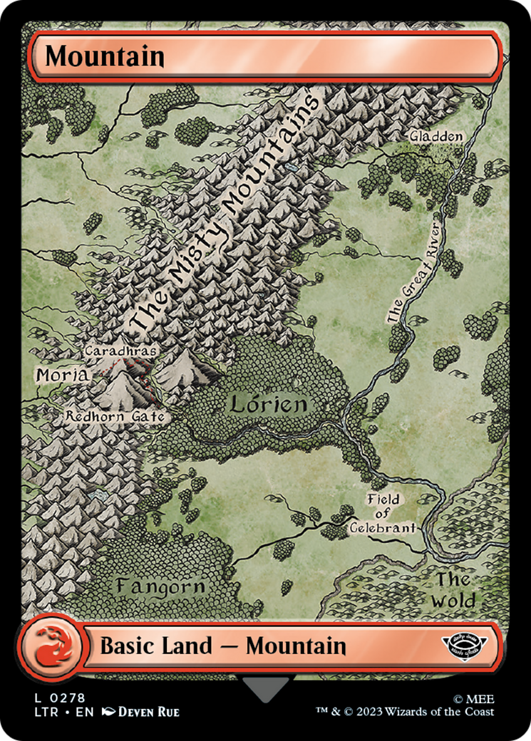 Mountain (278) [The Lord of the Rings: Tales of Middle-Earth] | Good Games Cannington