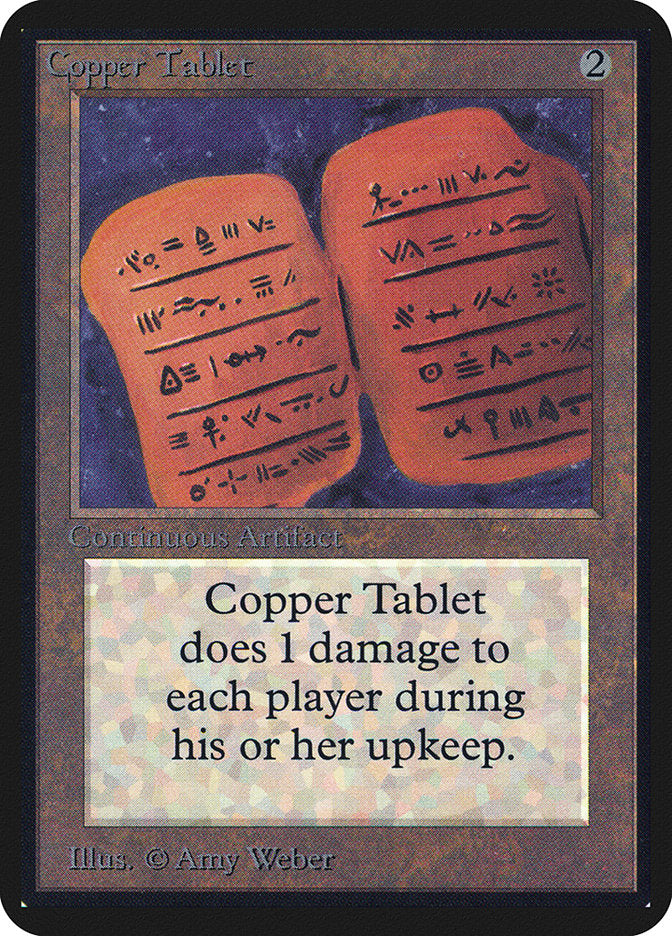 Copper Tablet [Alpha Edition] | Good Games Cannington