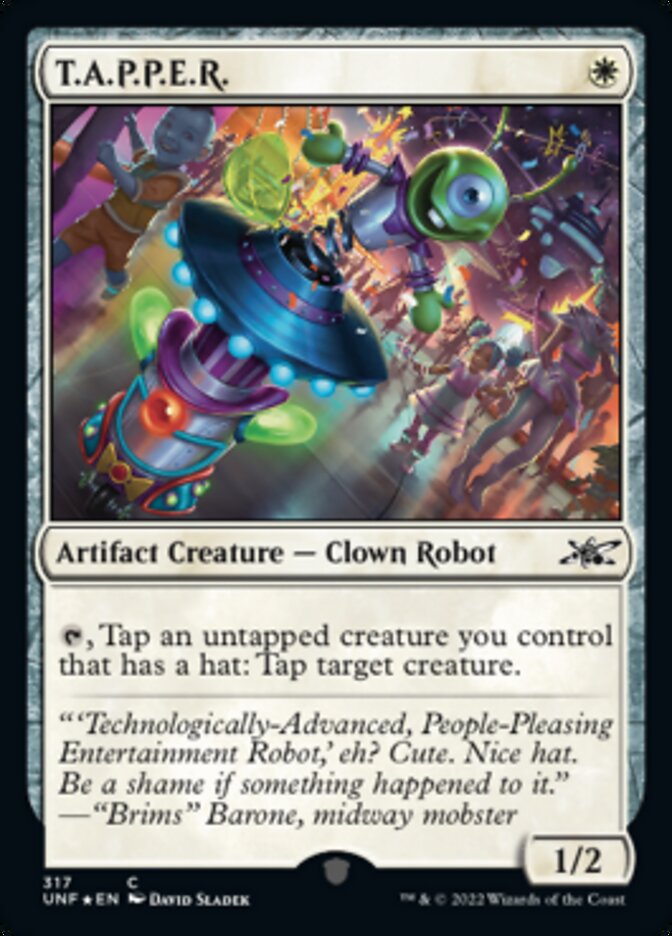 T.A.P.P.E.R. (Galaxy Foil) [Unfinity] | Good Games Cannington