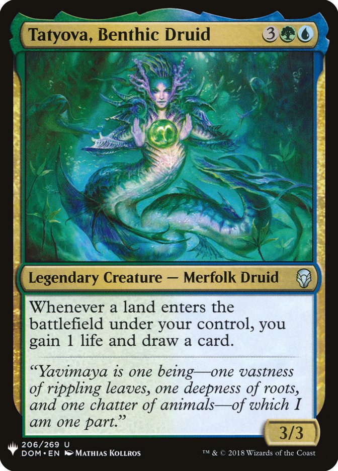 Tatyova, Benthic Druid [Mystery Booster] | Good Games Cannington