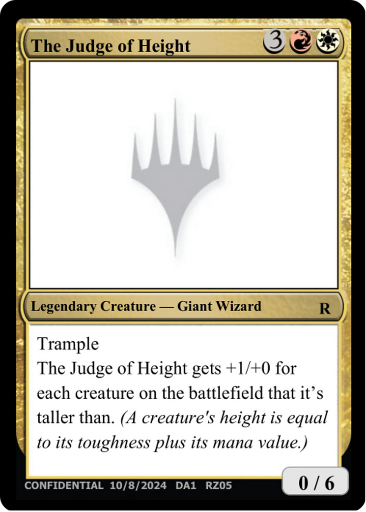 The Judge of Height [Unknown Event] | Good Games Cannington