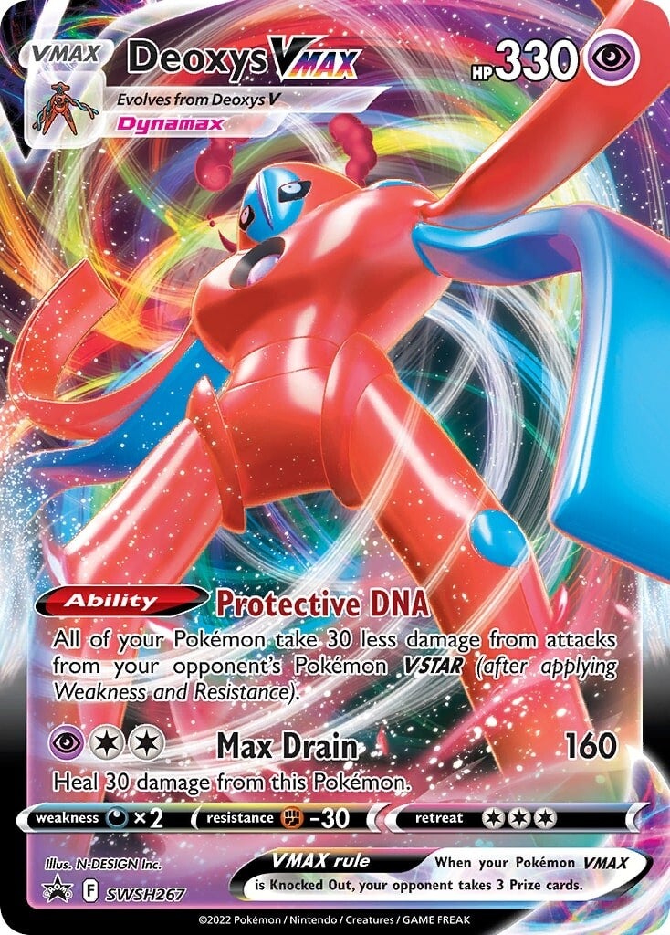 Deoxys VMAX (SWSH267) [Sword & Shield: Black Star Promos] | Good Games Cannington