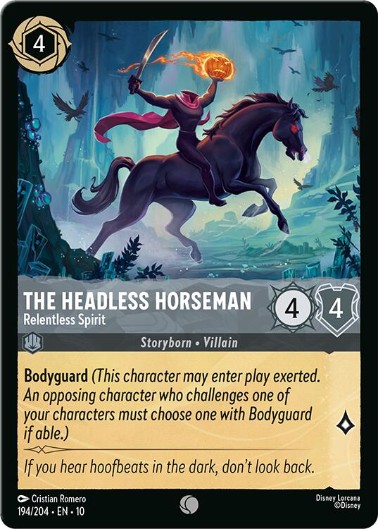 The Headless Horseman - Relentless Spirit (194/204) [Whispers in the Well] | Good Games Cannington