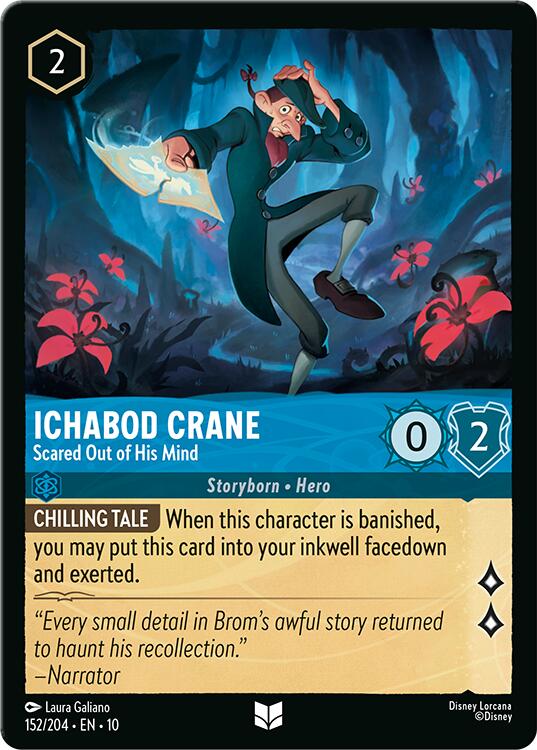 Ichabod Crane - Scared Out of His Mind (152/204) [Whispers in the Well] | Good Games Cannington