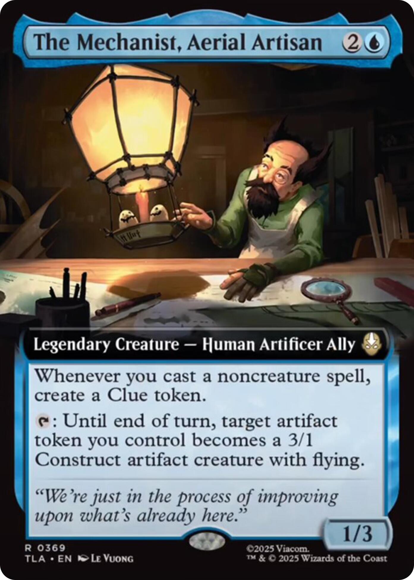 The Mechanist, Aerial Artisan (Extended Art) [Avatar: The Last Airbender] | Good Games Cannington