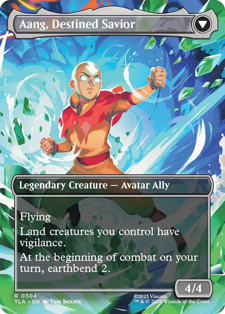 Aang, at the Crossroads (Borderless) [Avatar: The Last Airbender] | Good Games Cannington