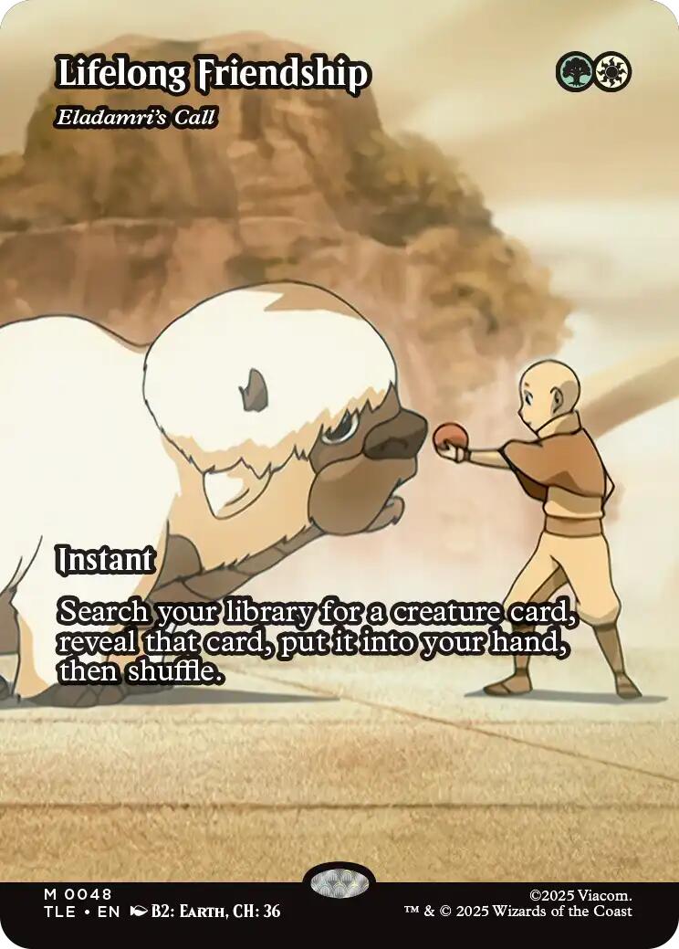 Lifelong Friendship - Eladamri's Call (Borderless) [Avatar: The Last Airbender: Eternal-Legal] | Good Games Cannington
