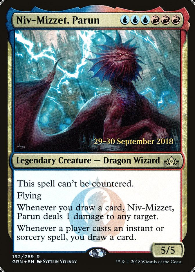Niv-Mizzet, Parun [Guilds of Ravnica Prerelease Promos] | Good Games Cannington