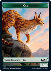 Cat (020) // Dog Double-Sided Token [Core Set 2021 Tokens] | Good Games Cannington