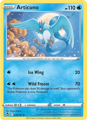 Articuno (036/195) [Sword & Shield: Silver Tempest] | Good Games Cannington