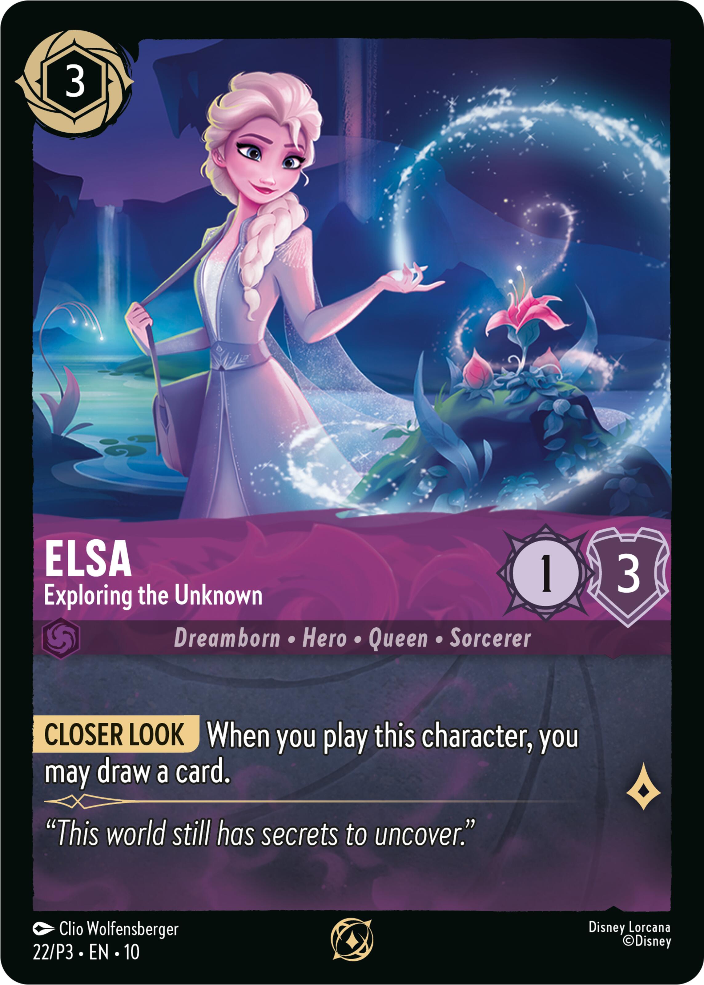 Elsa - Exploring the Unkown (22) [Promo Cards] | Good Games Cannington