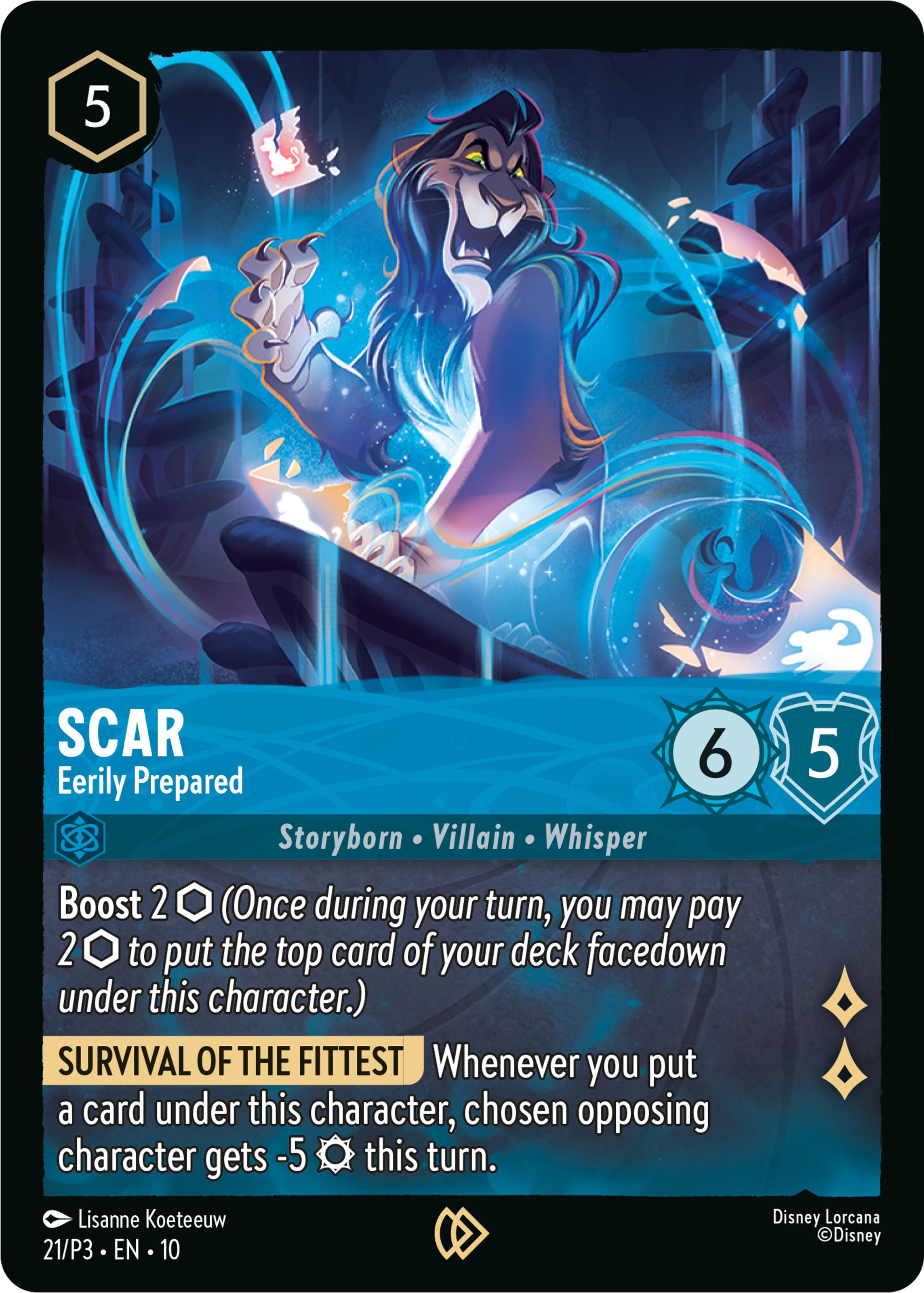 Scar - Eerily Prepared (21) [Promo Cards] | Good Games Cannington