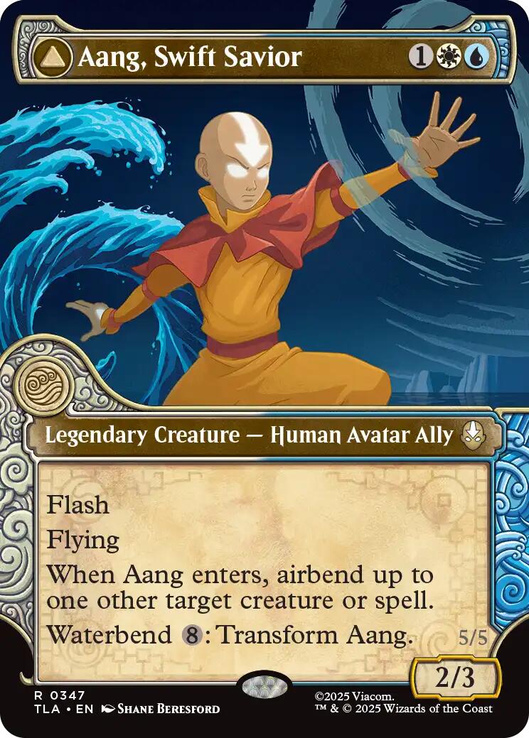 Aang, Swift Savior (Showcase) [Avatar: The Last Airbender] | Good Games Cannington