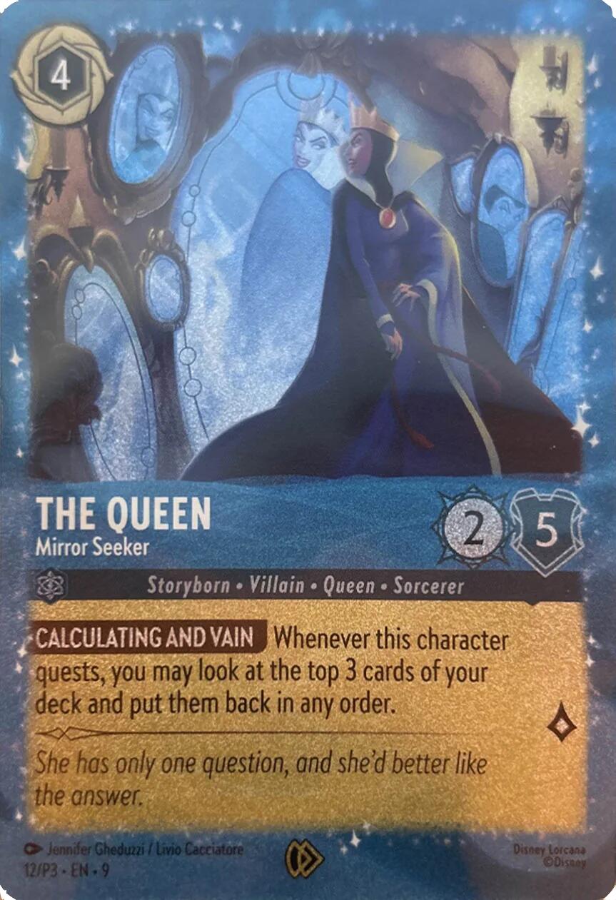 The Queen - Mirror Seeker (12) [Promo Cards] | Good Games Cannington
