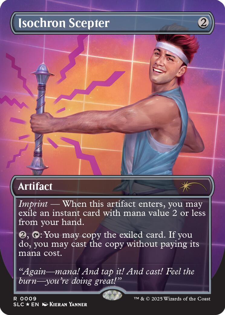 Isochron Scepter (Halo Foil) [Secret Lair Countdown Kit] | Good Games Cannington