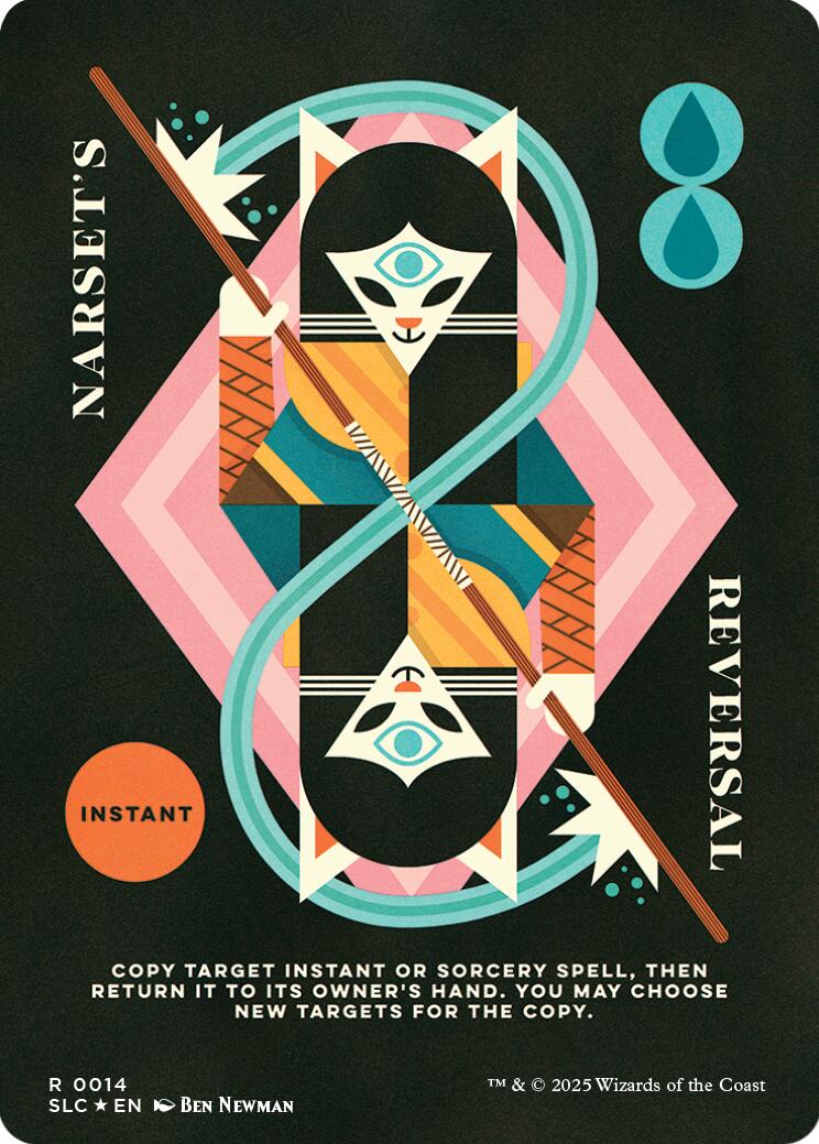 Narset's Reversal (Halo Foil) [Secret Lair Countdown Kit] | Good Games Cannington