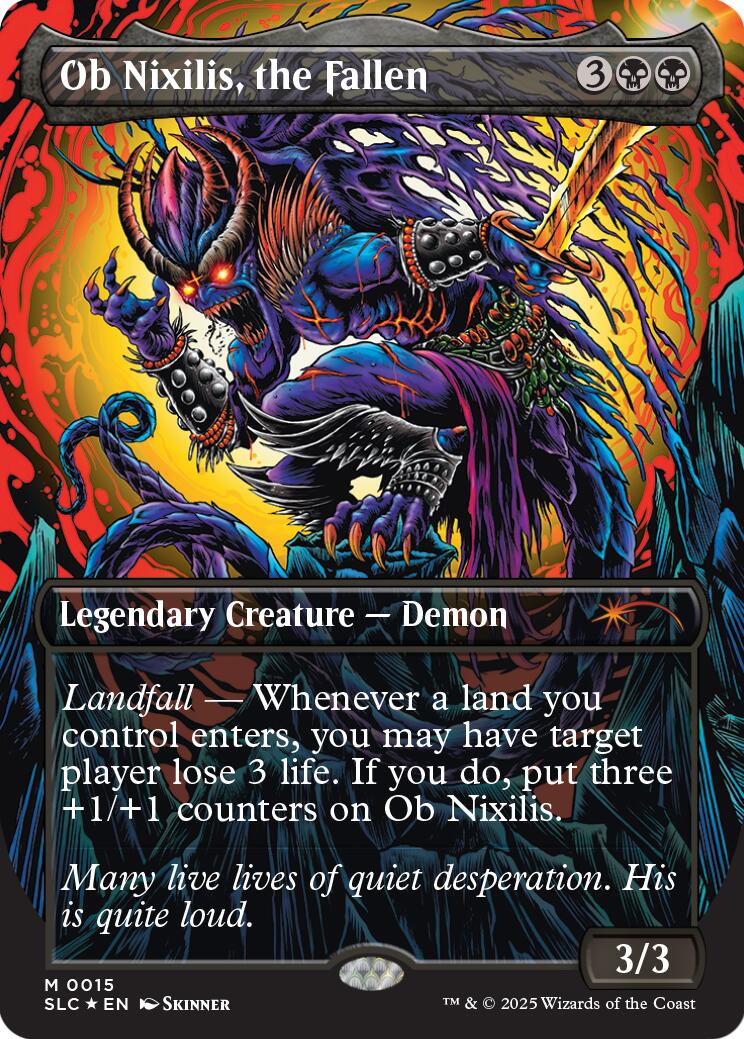 Ob Nixilis, the Fallen (Halo Foil) [Secret Lair Countdown Kit] | Good Games Cannington