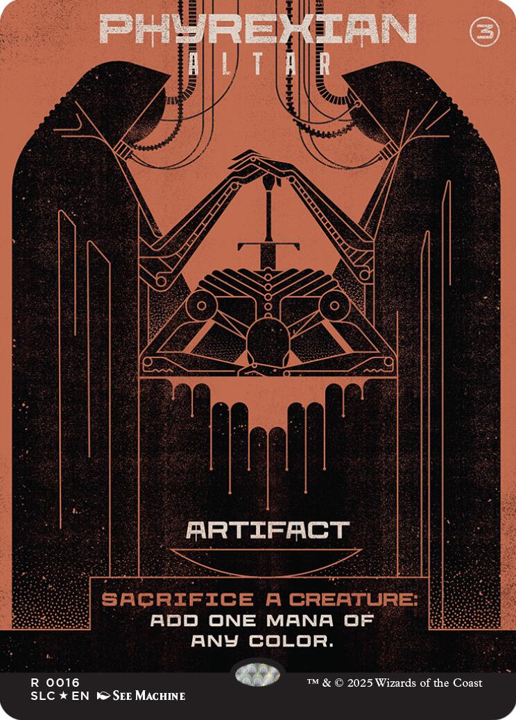 Phyrexian Altar (Halo Foil) [Secret Lair Countdown Kit] | Good Games Cannington