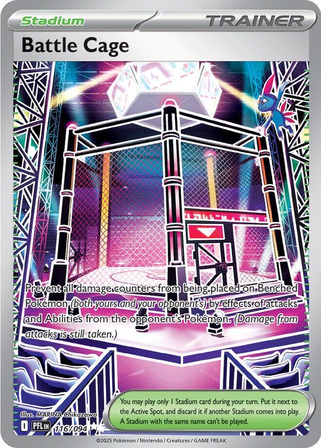 Battle Cage (116/094) [Mega Evolution: Phantasmal Flames] | Good Games Cannington