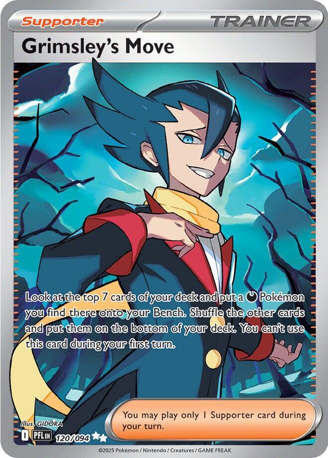 Grimsley's Move (120/094) [Mega Evolution: Phantasmal Flames] | Good Games Cannington