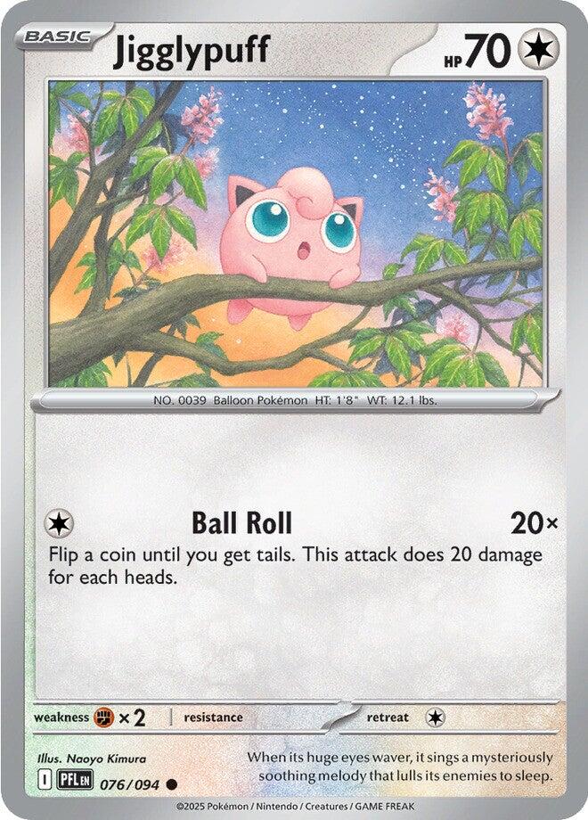 Jigglypuff (076/094) [Mega Evolution: Phantasmal Flames] | Good Games Cannington