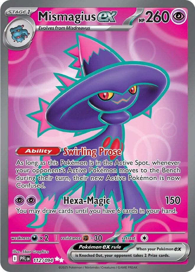 Mismagius ex (112/094) [Mega Evolution: Phantasmal Flames] | Good Games Cannington