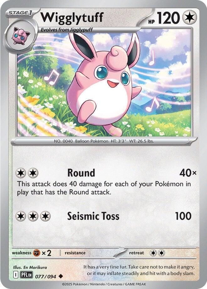 Wigglytuff (077/094) [Mega Evolution: Phantasmal Flames] | Good Games Cannington