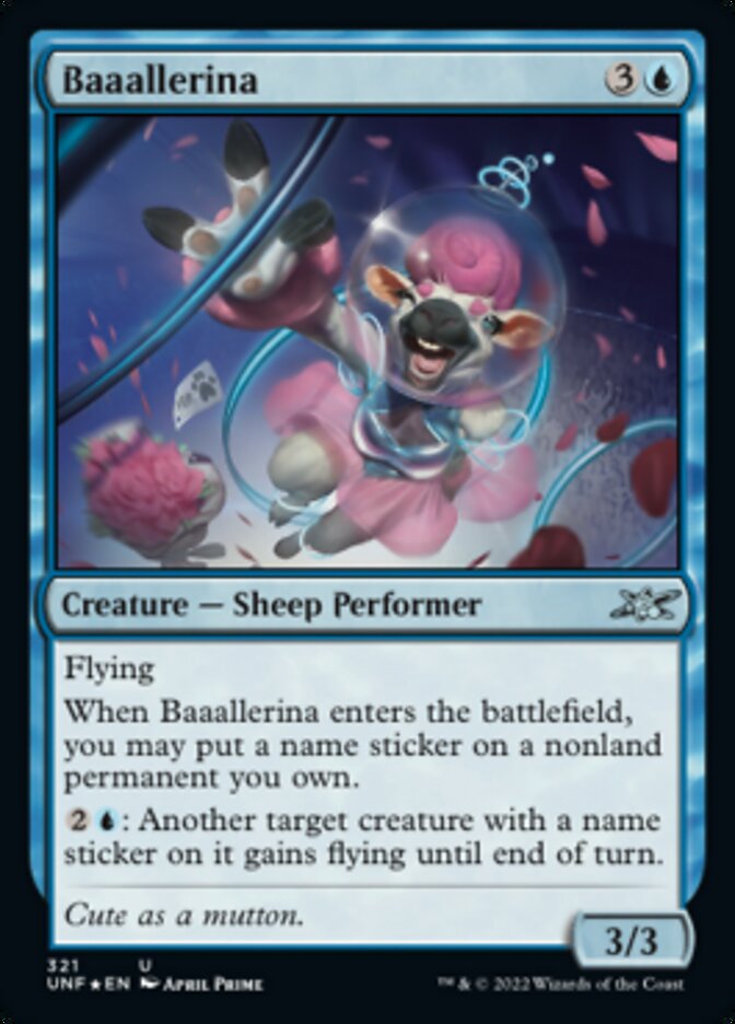 Baaallerina (Galaxy Foil) [Unfinity] | Good Games Cannington