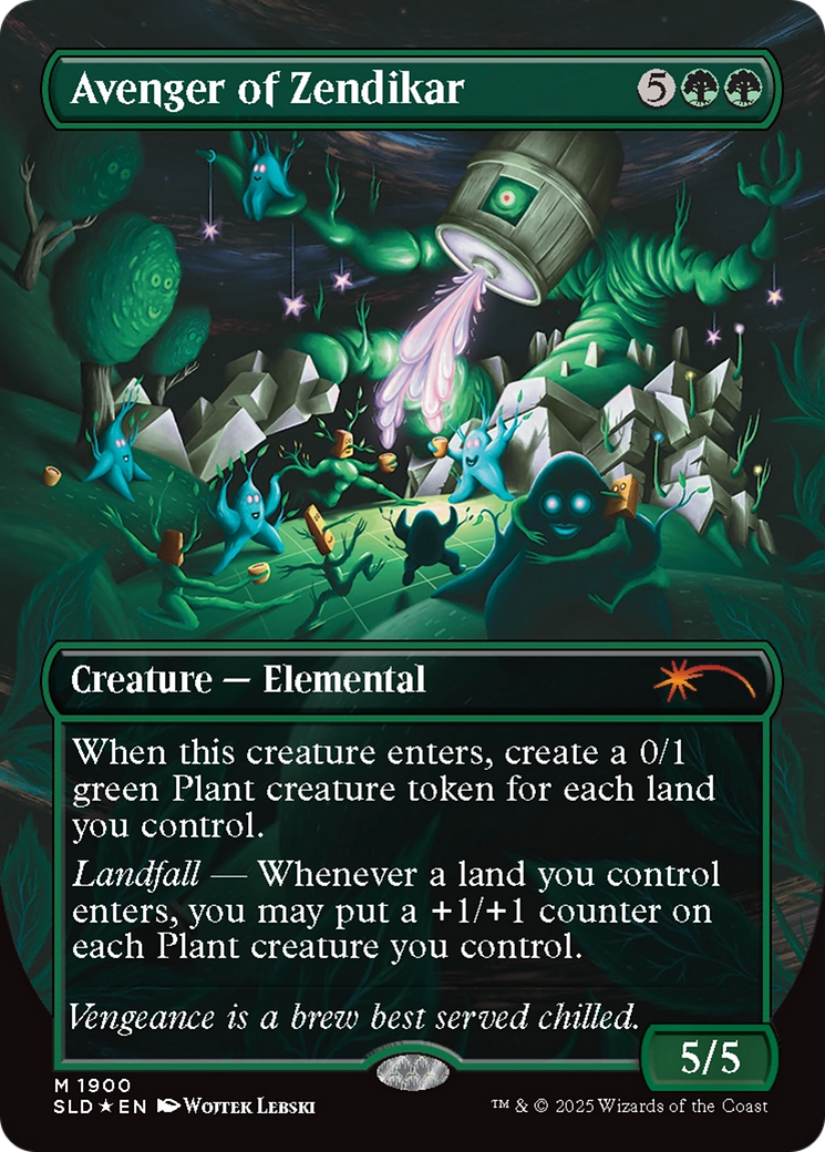 Avenger of Zendikar (Double Rainbow Foil) [Secret Lair Drop Series] | Good Games Cannington