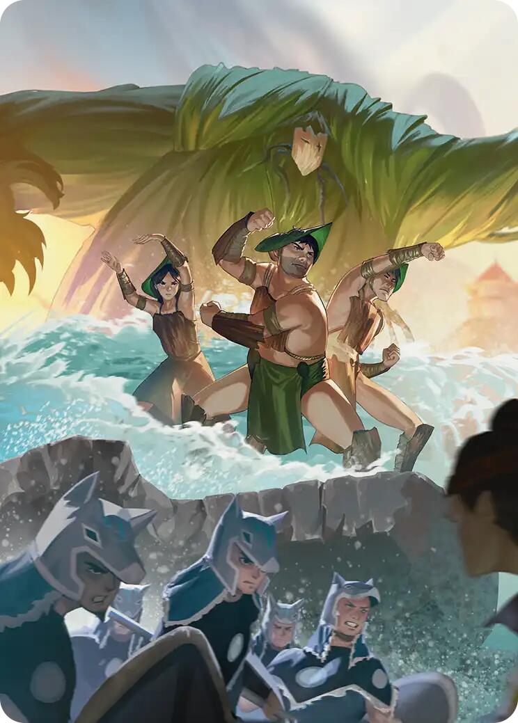 Swampbenders Art Card [Avatar: The Last Airbender Art Series] | Good Games Cannington