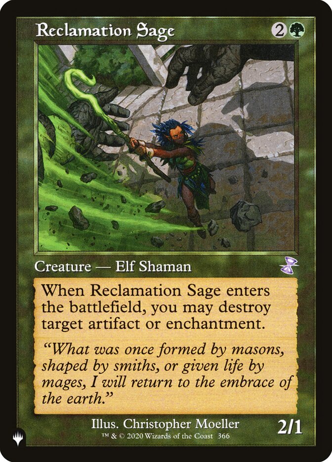 Reclamation Sage [The List] | Good Games Cannington