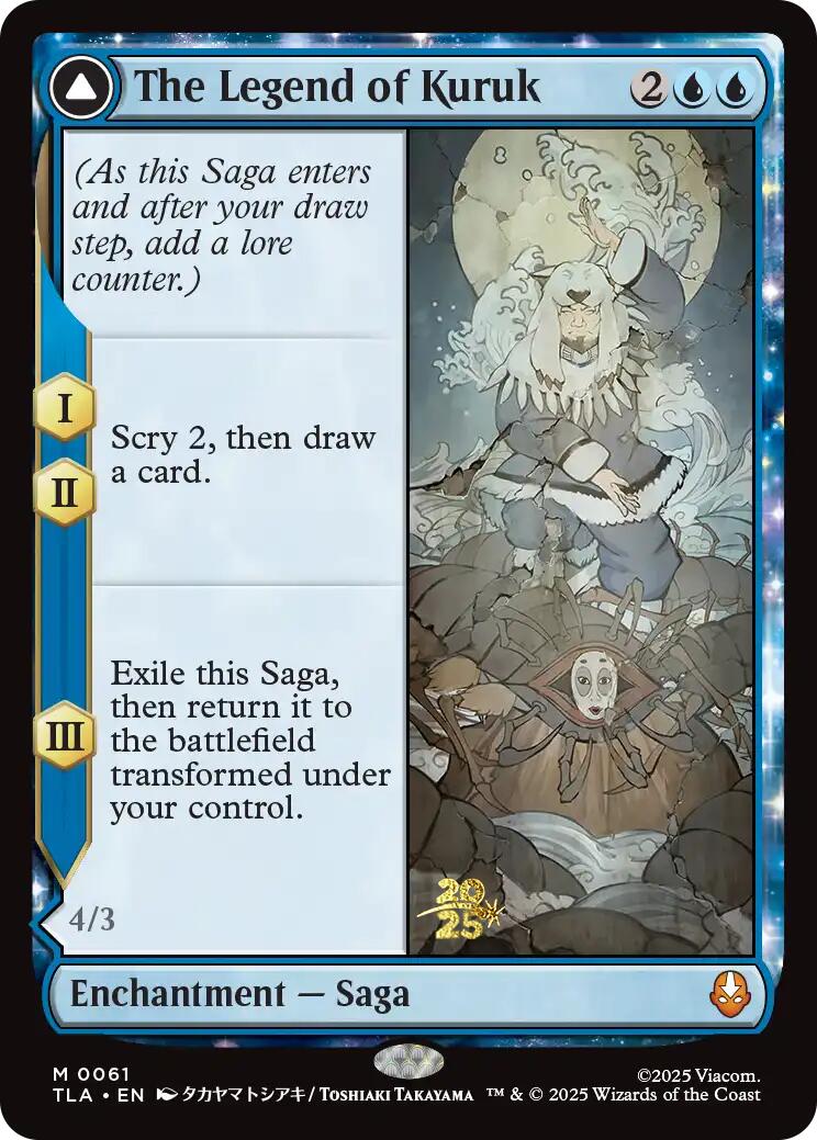 The Legend of Kuruk [Avatar: The Last Airbender Prerelease Cards] | Good Games Cannington