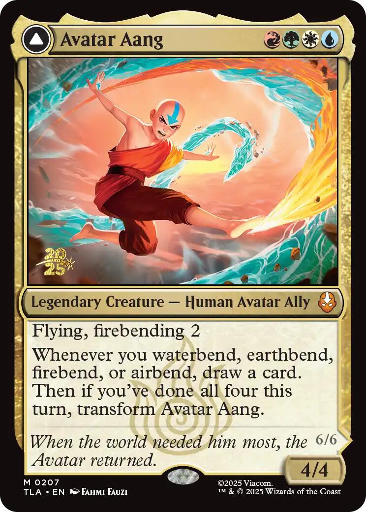 Avatar Aang [Avatar: The Last Airbender Prerelease Cards] | Good Games Cannington