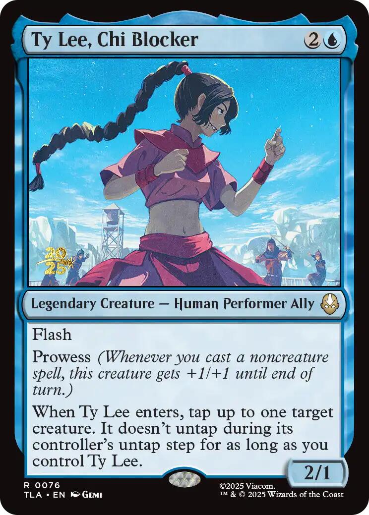 Ty Lee, Chi Blocker [Avatar: The Last Airbender Prerelease Cards] | Good Games Cannington