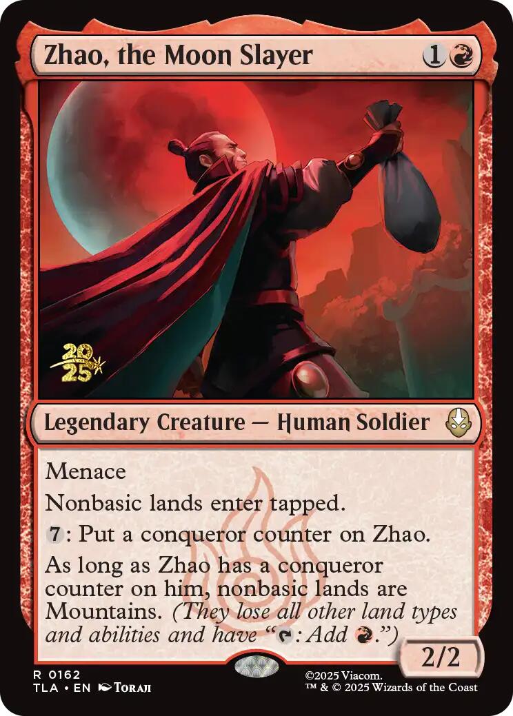Zhao, the Moon Slayer [Avatar: The Last Airbender Prerelease Cards] | Good Games Cannington
