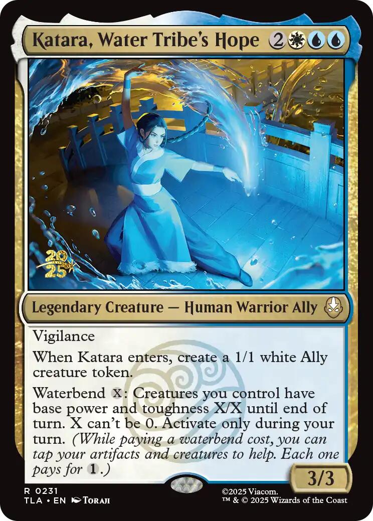 Katara, Water Tribe's Hope [Avatar: The Last Airbender Prerelease Cards] | Good Games Cannington