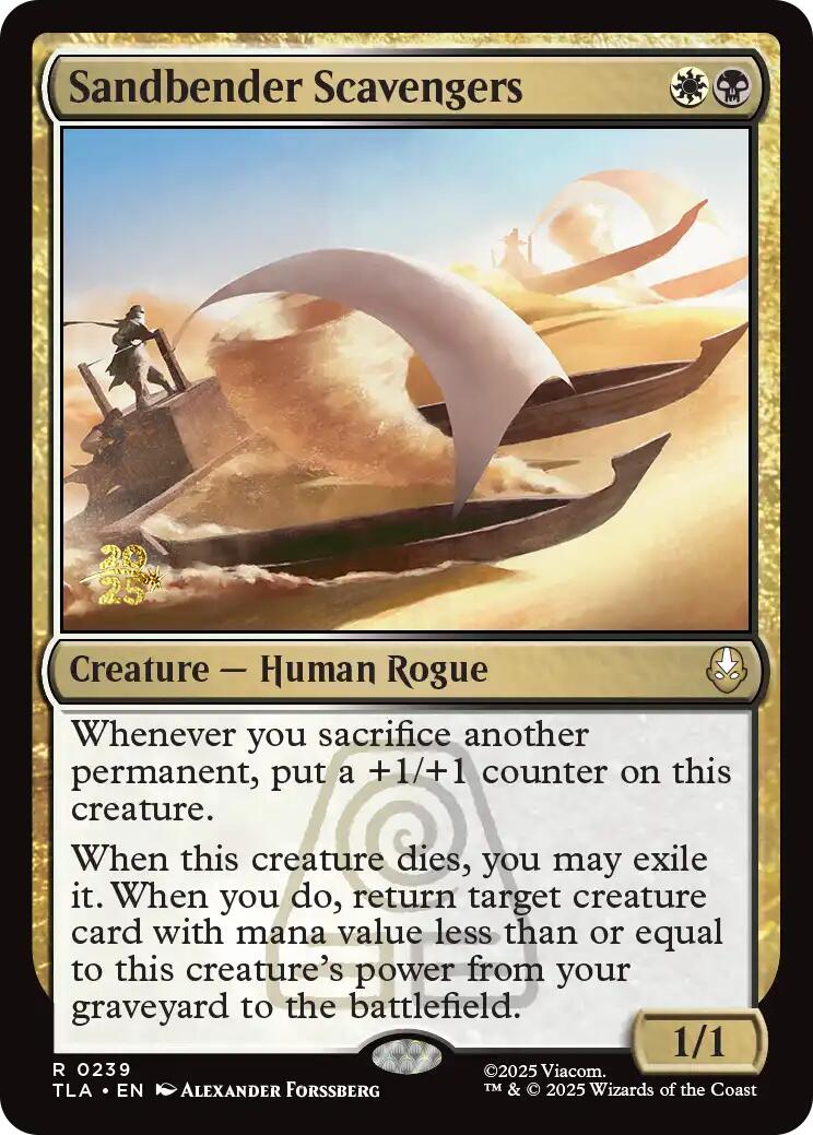 Sandbender Scavengers [Avatar: The Last Airbender Prerelease Cards] | Good Games Cannington