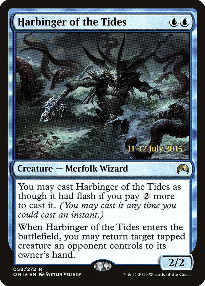 Harbinger of the Tides [Magic Origins Prerelease Promos] | Good Games Cannington