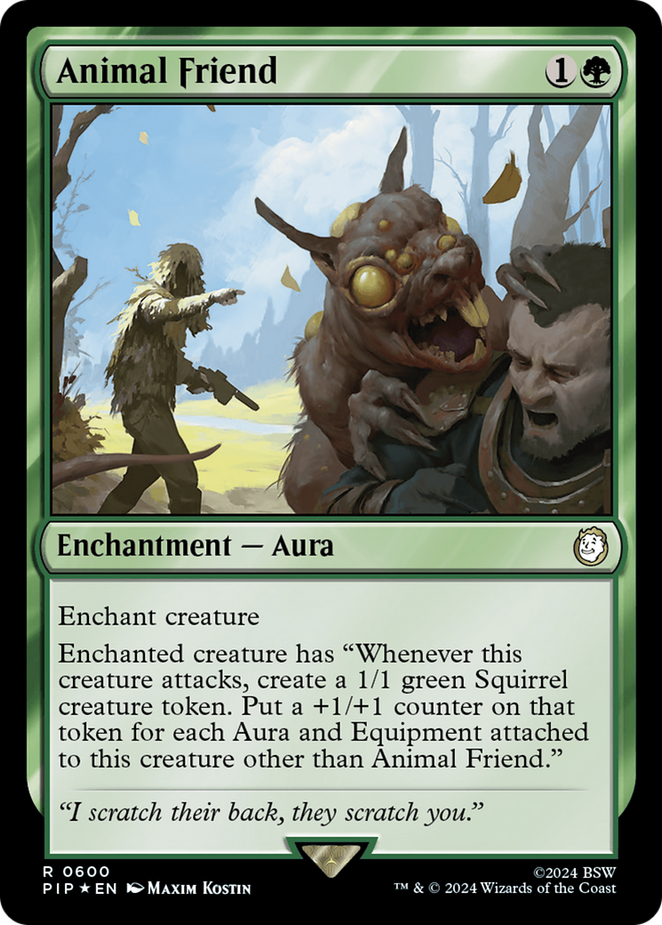 Animal Friend (Surge Foil) [Fallout] | Good Games Cannington