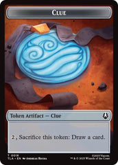 Ally (0007) // Clue (0018) Double-Sided Token [Avatar: The Last Airbender Tokens] | Good Games Cannington